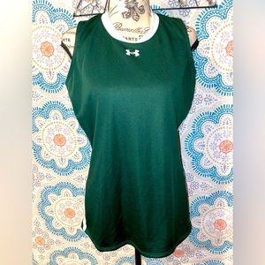 green Medium under armour tank top